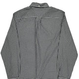 Tommy Hilfiger Checked Shirt - Medium Black & White Cotton