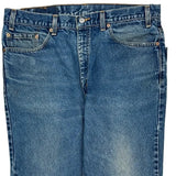 Levis Boot Cut Jeans - 36W 30L Blue Cotton