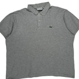 Lacoste Polo Shirt - 2XL Gray Cotton