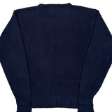 Polo By Ralph Lauren Sweater - Small Navy Cotton
