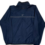 Nike Windbreaker - Small Blue Polyester
