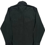 Wrangler Shirt - Medium Black Cotton