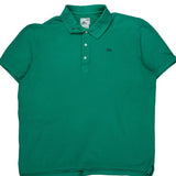 Lacoste Polo Shirt - 3XL Green Cotton