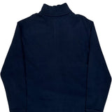 Polo By Ralph Lauren 1/4 Zip - Large Navy Cotton