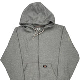 Dickies Hoodie - XL Grey Cotton Blend