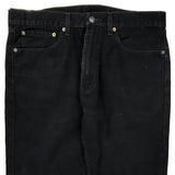 Levis Jeans - 36W 29L Black Cotton