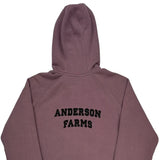 Carhartt Hoodie - Medium Purple Cotton Blend