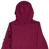 Carhartt Hoodie - Large Purple Cotton