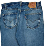 Levis Jeans - 34W 27L Blue Cotton