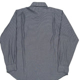 Curham Classic Fit Polo By Ralph Lauren Checked Shirt - Large Grey Cotton