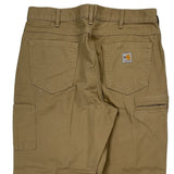Carhartt Carpenter Trousers - 36W 30L Khaki Cotton