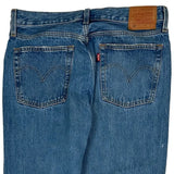 501 Levis Jeans - 32W 30L Blue Cotton