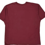 Dickies T-Shirt - 2XL Burgundy Cotton