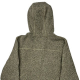 The North Face Fleece Jacket - Large Gray Polyester
