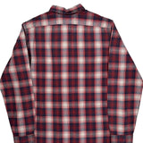 Polo By Ralph Lauren Checked Flannel Shirt - XL Blue Cotton