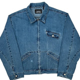 Levis Denim Jacket - XL Blue Cotton