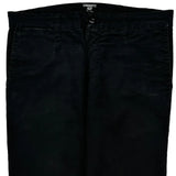 Carhartt Chinos - 33W 27L Black Cotton