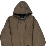 Key Workwear Jacket - Medium Brown Cotton