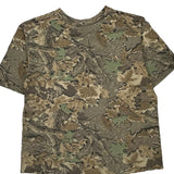 Walls Camo T-Shirt - Medium Khaki Cotton