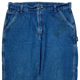 Carhartt Double Knee Carpenter Pants - 36W 30L Blue Denim