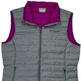 Columbia Vest - Large Purple Polyester