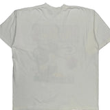 Single Stitch Green Bay Packers All American Wear Graphic T-Shirt - 2XL White Cotton