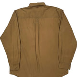 Timberland Shirt - Large Brown Cotton