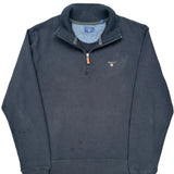 Gant 1/4 Zip - Large Navy Cotton