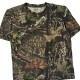 Mossy Oak Camo T-Shirt - Medium Camo Cotton