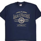 Maumee Ohio USA Hanes Graphic T-Shirt - XL Navy Cotton Blend