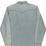 Levis Denim Shirt - Large Light Wash Cotton
