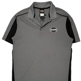 Chattahoochee, Columbus, Ga Harley Davidson Polo Shirt - XL Gray Polyester