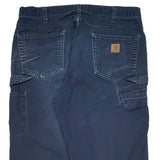 Carhartt Carpenter Pants - 36W 36L Navy Cotton