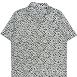 Polo By Ralph Lauren Floral Polo Shirt - Medium Blue Cotton