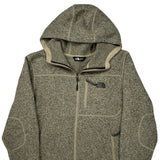 The North Face Fleece Jacket - Large Gray Polyester