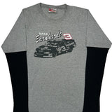 Dale Earnhardt Chase Authentics Nascar Long Sleeve T-Shirt - Medium Black Cotton