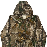 Hunting Realtree Camo Hoodie - Large Brown Cotton Blend