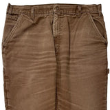 Dickies Carpenter Trousers - 38W 30L Brown Cotton