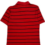 Polo By Ralph Lauren Striped Polo Shirt - XL Red Cotton