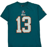 Miami Dolphins Nfl T-Shirt - Medium Green Cotton