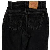 Levis Jeans - 28W UK 8 Black Cotton