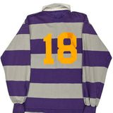 Ephrata Field Hockey Barbarian Striped Rugby Shirt - Small Gray Cotton