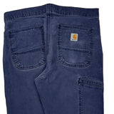 Carhartt Carpenter Pants - 32W 31L Blue Cotton