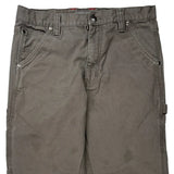 Craftsman Carpenter Trousers - 33W 32L Grey Cotton
