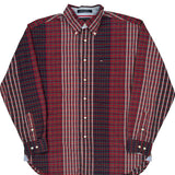 Tommy Hilfiger Checked Shirt - Large Multicoloured Cotton