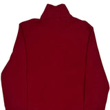Polo By Ralph Lauren 1/4 Zip - Large Red Cotton