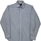 Phillip Polo By Ralph Lauren Striped Shirt - Medium Yellow Cotton