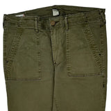 True Religion Cargo Pants - 32W 28L Green Cotton