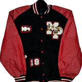 Jostens Varsity Jacket - 4XL Black Leather