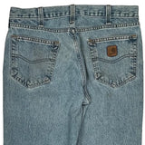 Carhartt Jeans - 34W 32L Light Wash Cotton